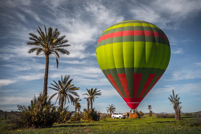 Paseo en globo aerostático sobre Marrakech, vistas panorámicas