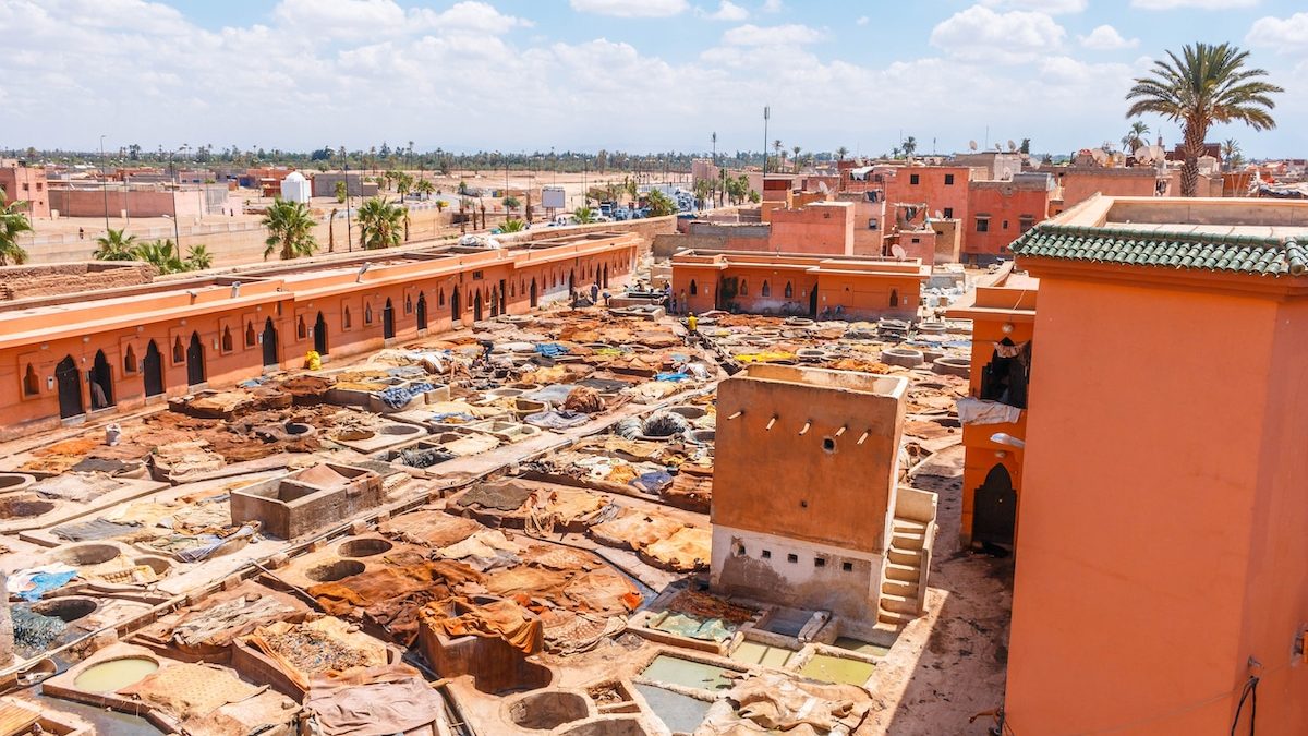 Visita a la curtiduría de Marrakech, tradición y cultura